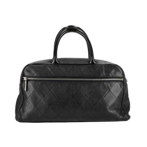 Chanel Bowling Bag Matelassé Skin Caviar - Picture 1 of 11